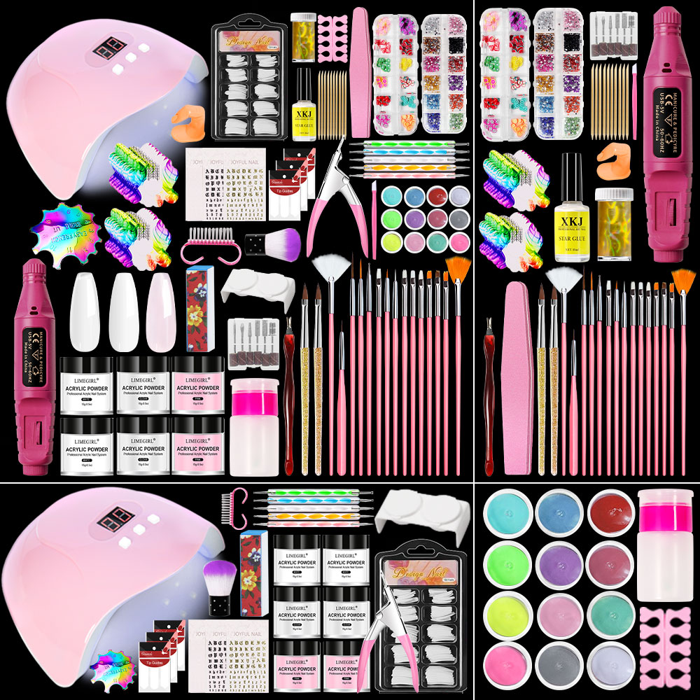 Resin Art Drill Machine - Professional Acrylic Nail Kit with Drill: