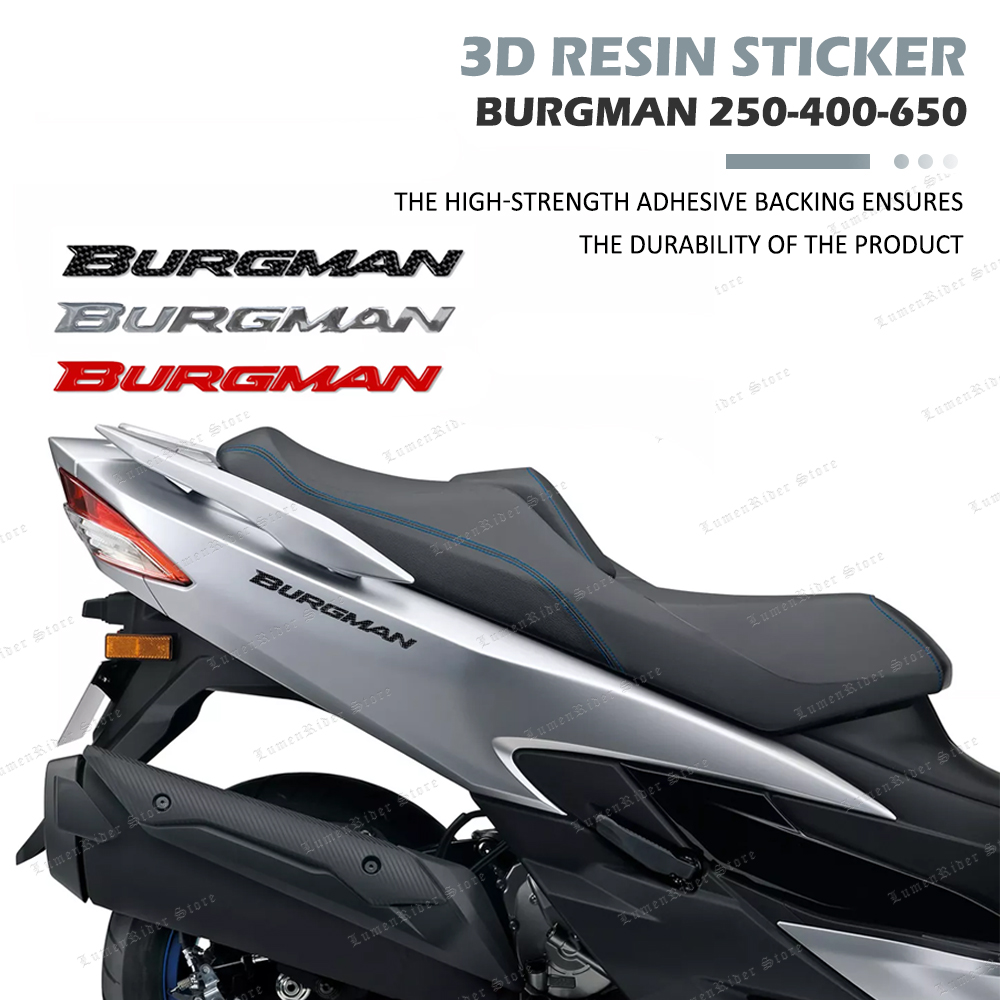 Resin Art Logo - For Suzuki Burgman 250 400 650