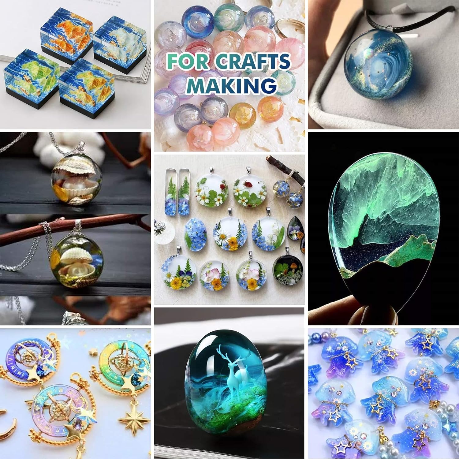300g UV Resin Clear,Hard,Upgra - đánh giá và giá Resin Art Uv