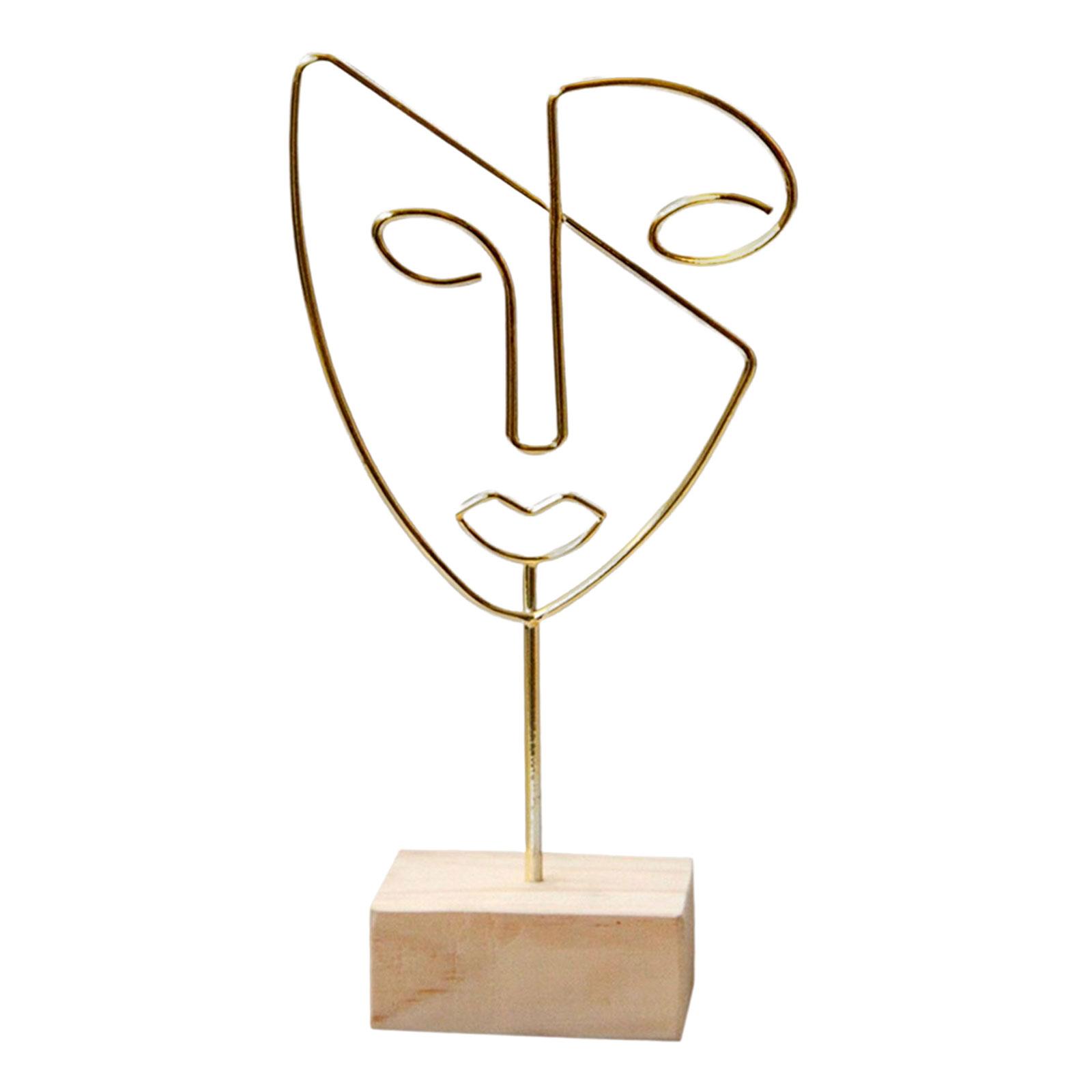 Decorative Figure Face Abstrac - đánh giá và giá Resin Art Studio