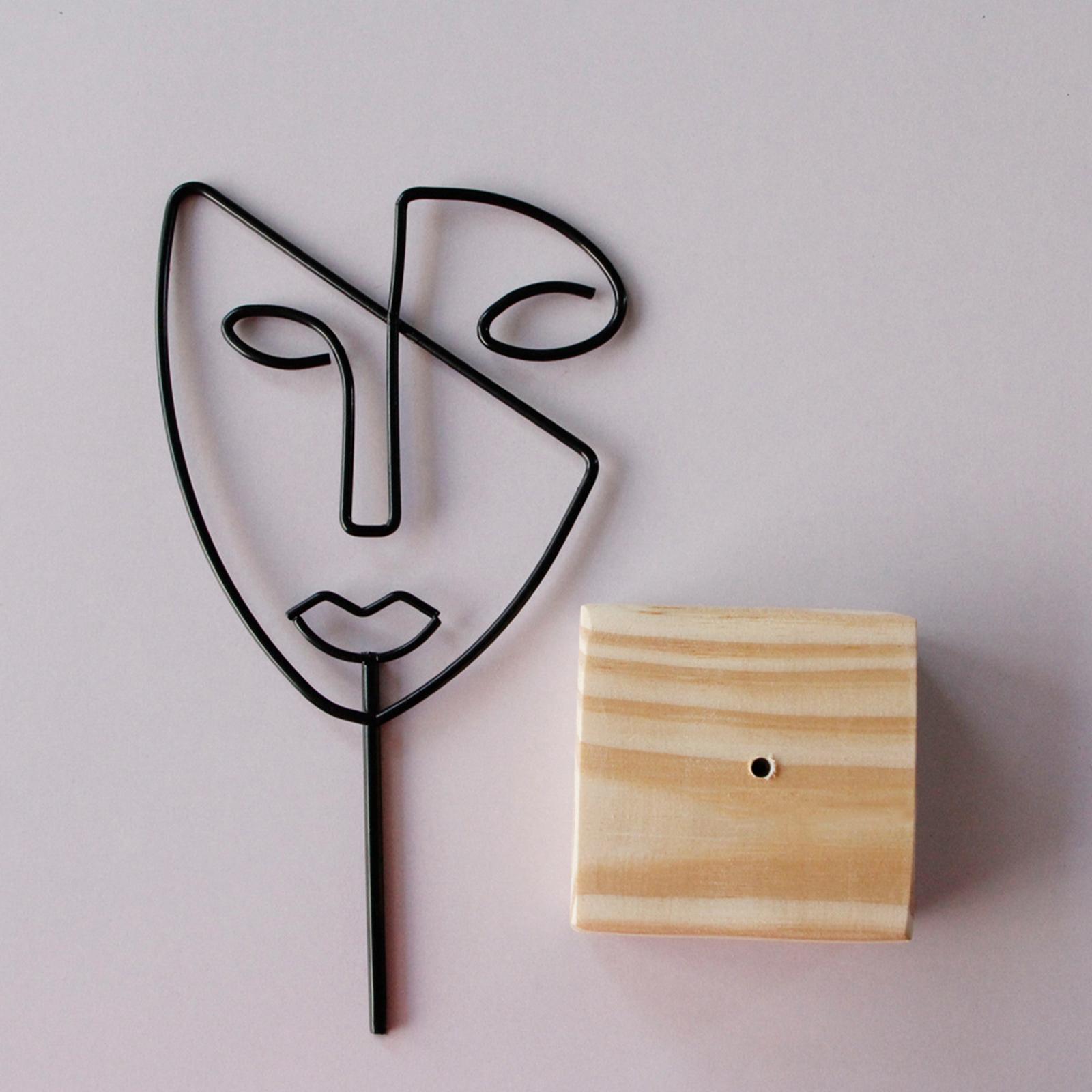 Decorative Figure Face Abstrac - đánh giá và giá Resin Art Studio