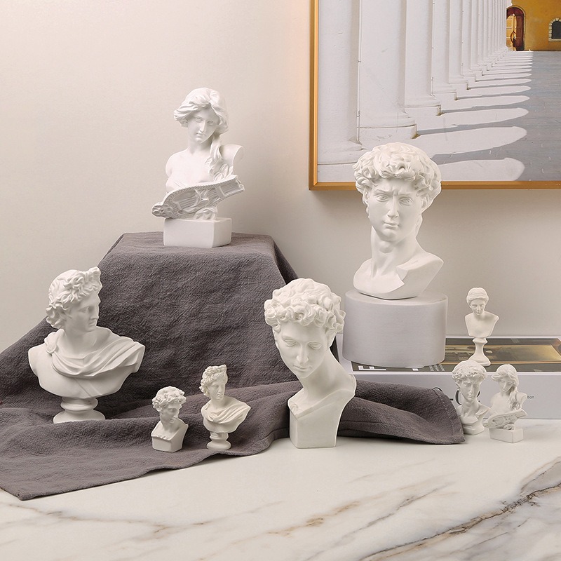 Nordic Greek Character Statue  - đánh giá và giá Resin Art Studio