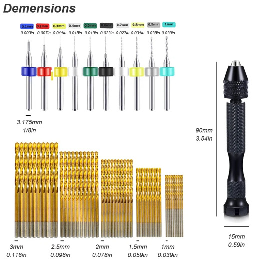 Micro Mini Pin Vise Hand Drill - đánh giá và giá Resin Art Drill Machine