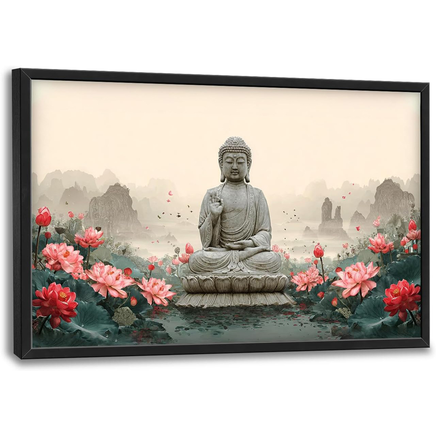 Large Buddha statue 5D mosaic  - đánh giá và giá Resin Art Studio