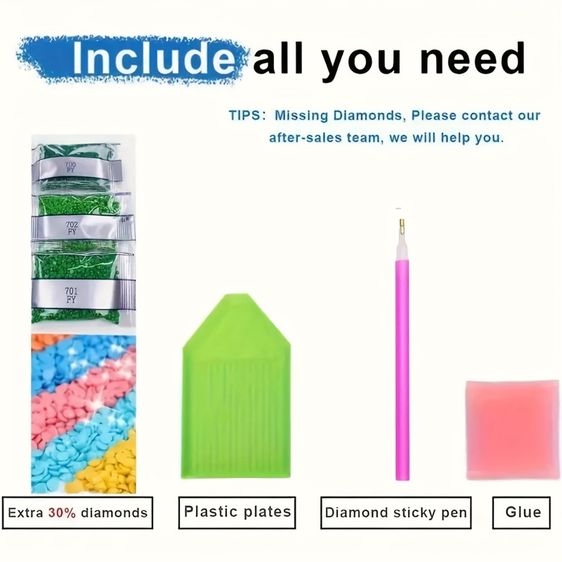 Diamond Painting Kit, Pink Sky - đánh giá và giá Resin Art For Beginners