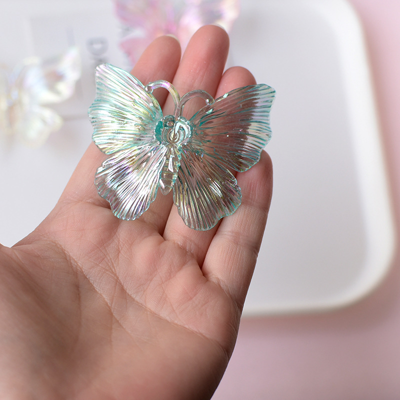 WFFNNKC 10Pcs Transparent Butt - đánh giá và giá Resin Art Earrings Material