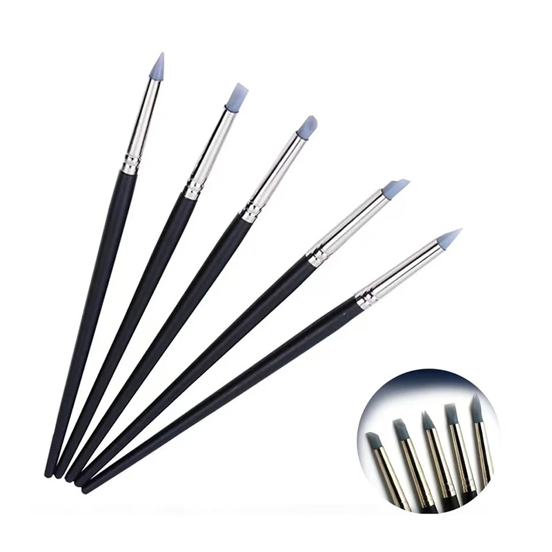 5Pcs Dental Silicone Brush Pen - đánh giá và giá Resin Art Pen