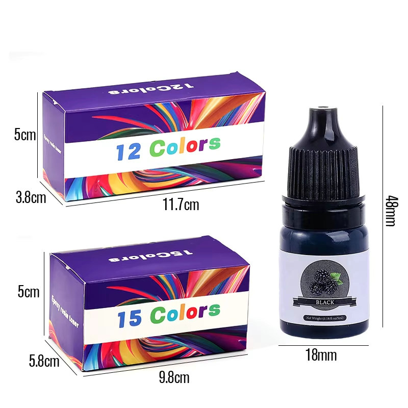 Epoxy Resin Color Pigment 24 V - đánh giá và giá Resin Art Pen
