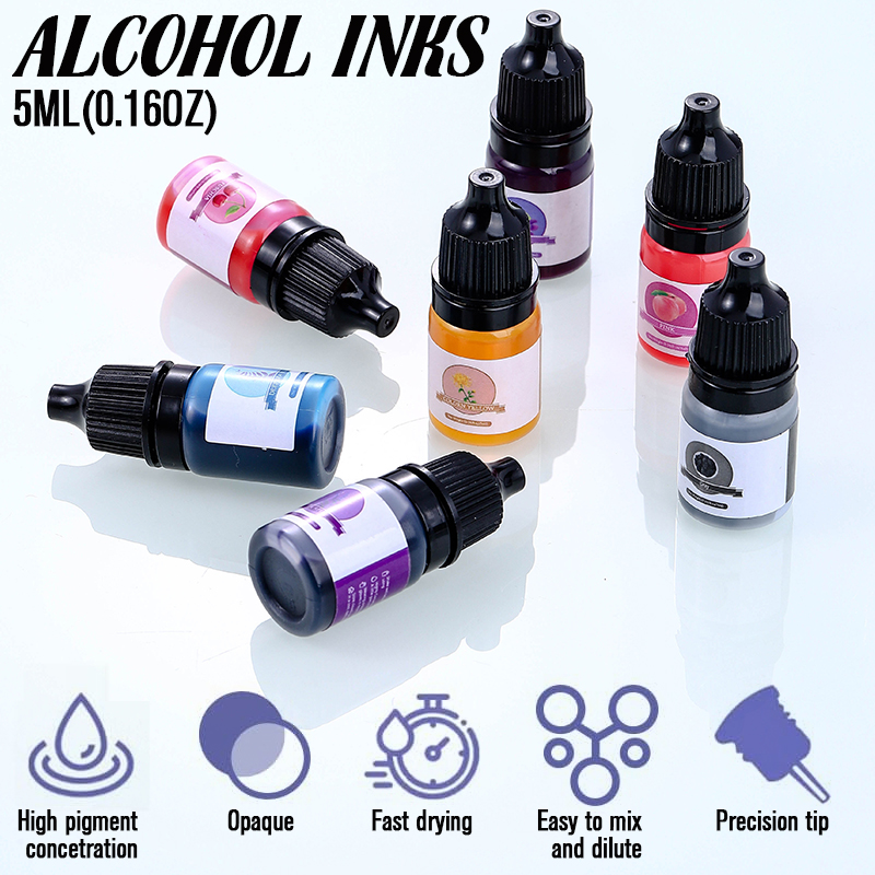 Epoxy Resin Color Pigment 24 V - đánh giá và giá Resin Art Pen