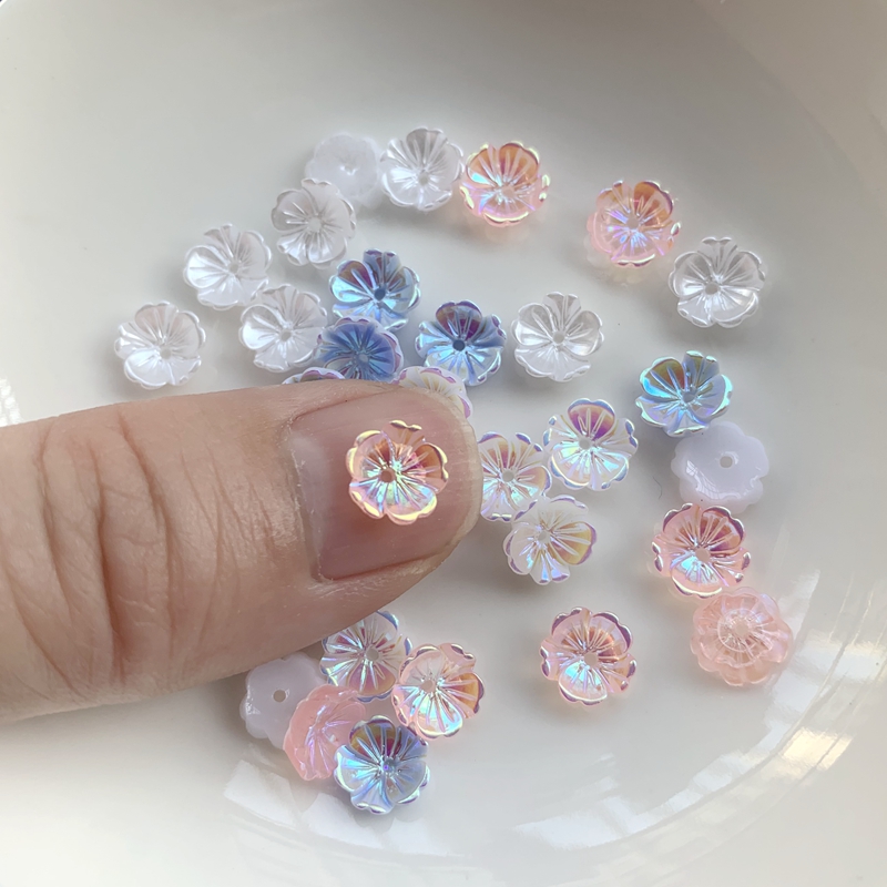 Hoa 8Mm Bông Tai Trang Sức Phụ - đánh giá và giá Resin Art Earrings Design