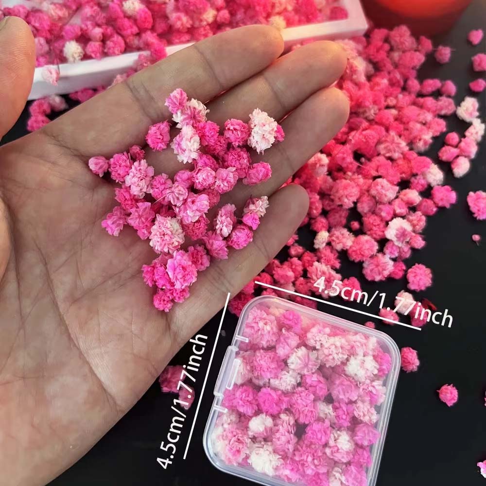1Box Flower Mix for Crafts Can - đánh giá và giá Resin Art Earrings Design