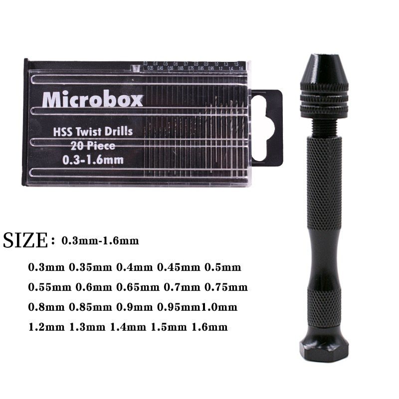 Micro Mini Pin Vise Hand Drill - đánh giá và giá Resin Art Drill Machine