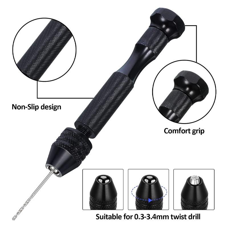 Micro Mini Pin Vise Hand Drill - đánh giá và giá Resin Art Drill Machine