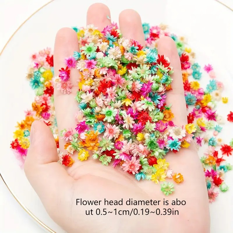 Classic artificial Flower Mix  - đánh giá và giá Resin Art Earrings Design
