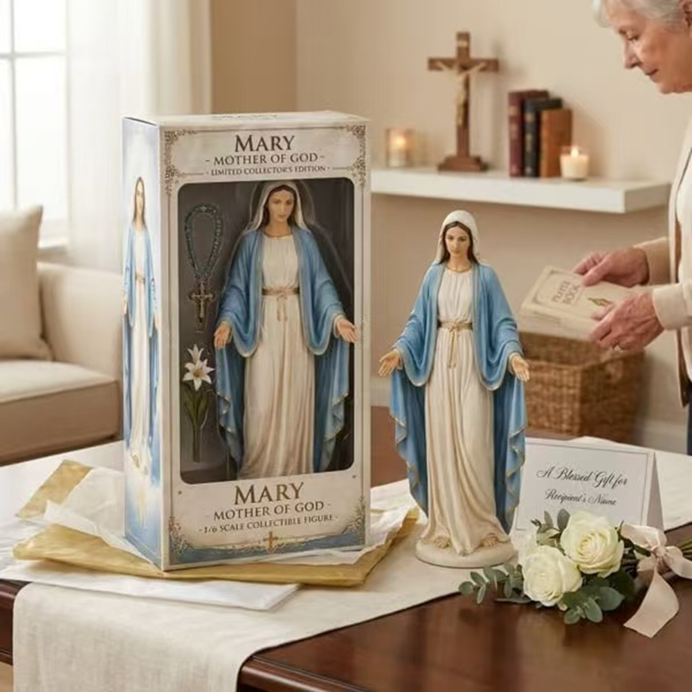 Virgin Mary Desktop Figurine O - đánh giá và giá Resin Art Mary