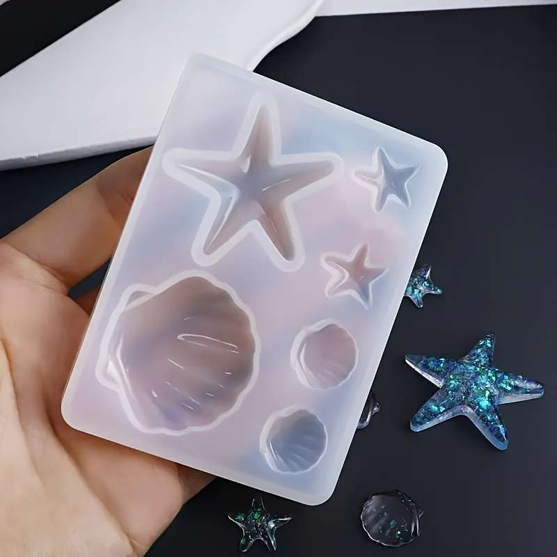 DIY Ocean Theme Crystal Epoxy  - đánh giá và giá Resin Art Uv