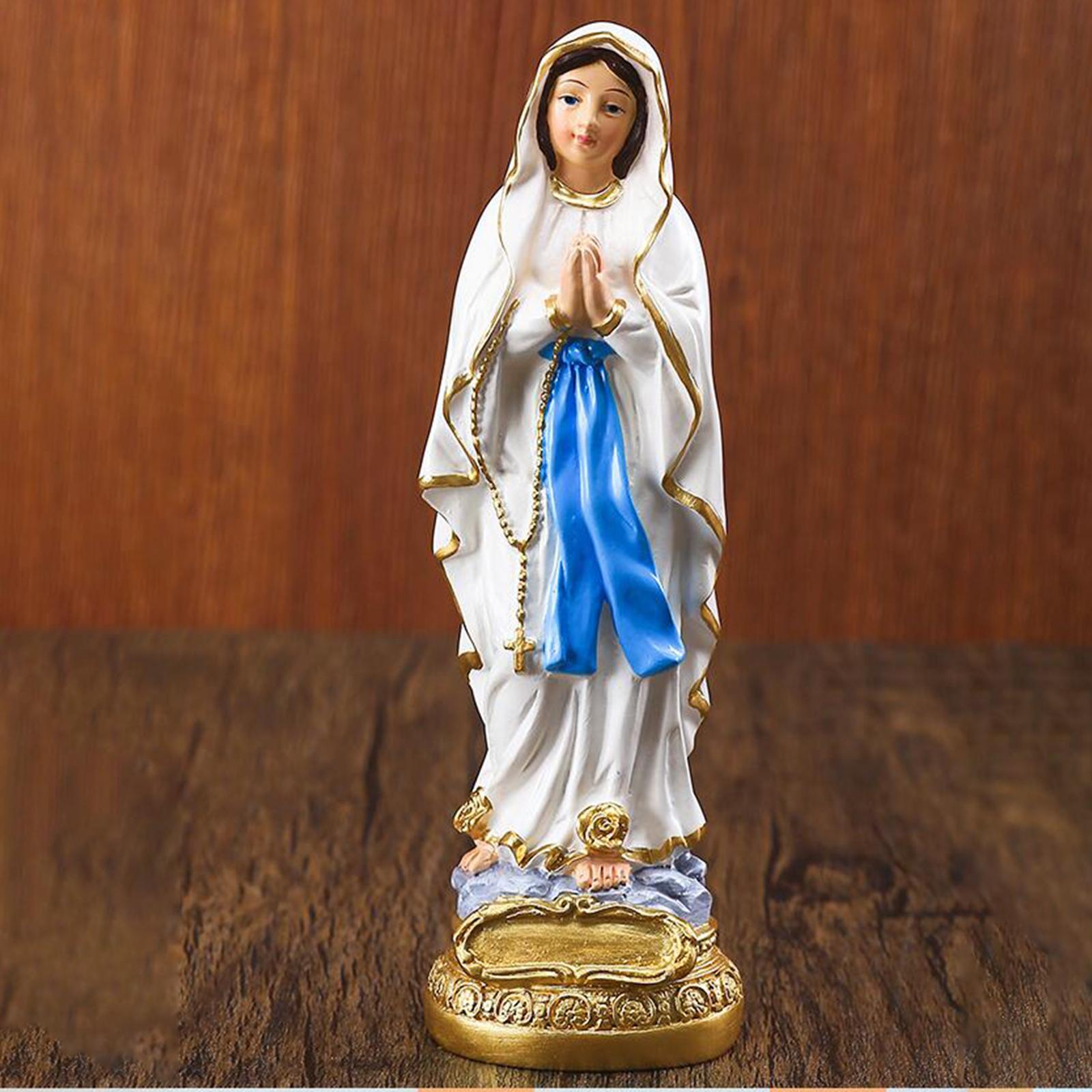 Mary Statue Figurine Sculpture - đánh giá và giá Resin Art Mary