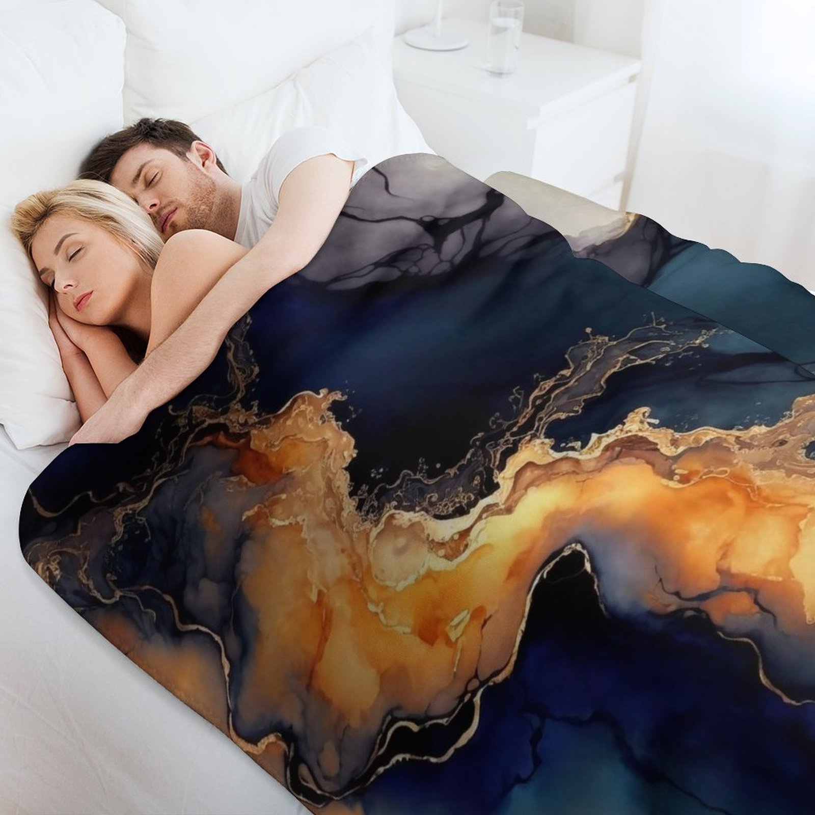 Volcanic Waves - Abstract Alco - đánh giá và giá Resin Art Alcohol Ink