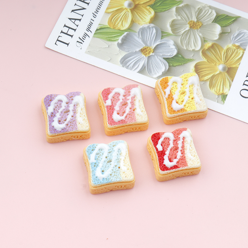 30/300pcs Mini Toast Biscuits  - đánh giá và giá Resin Art Earrings Material