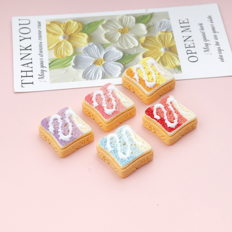 30/300pcs Mini Toast Biscuits  - đánh giá và giá Resin Art Earrings Material