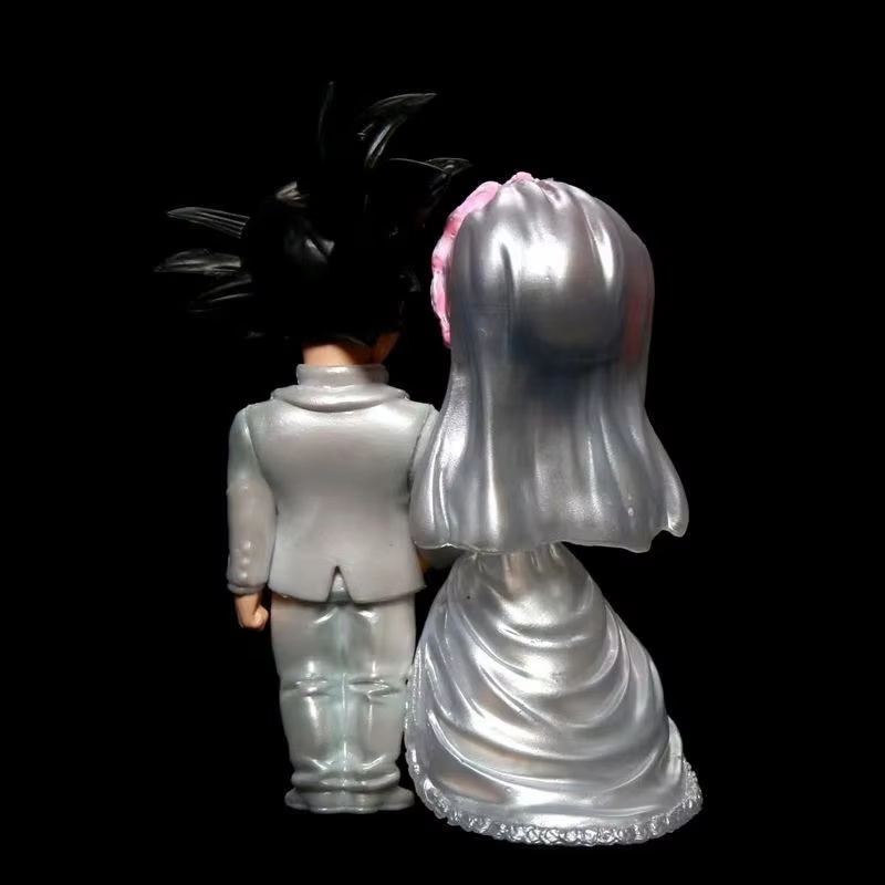 Son Goku and Chichi Wedding Ma - đánh giá và giá Resin Art Dragon Ball Z