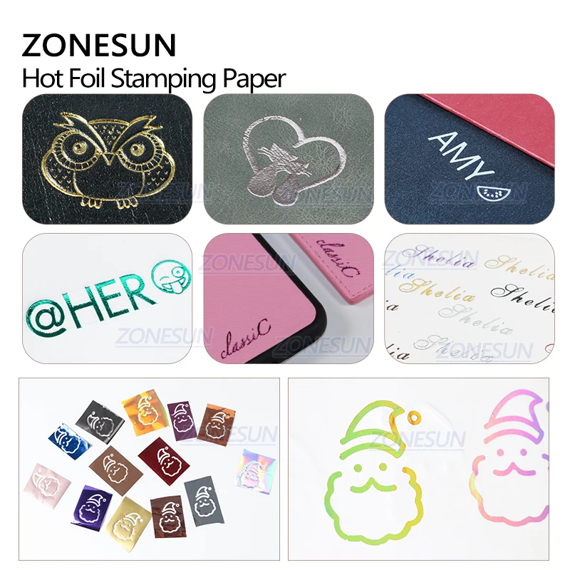 ZONESUN Hot Stamping Foil 3cm  - đánh giá và giá Resin Art Logo