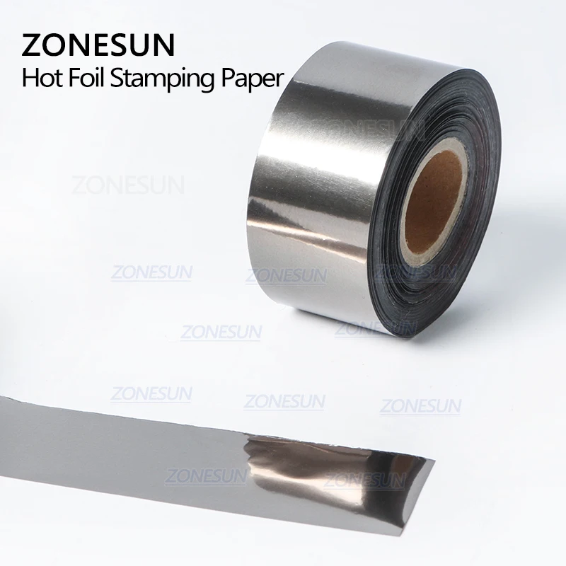 ZONESUN Hot Stamping Foil 3cm  - đánh giá và giá Resin Art Logo
