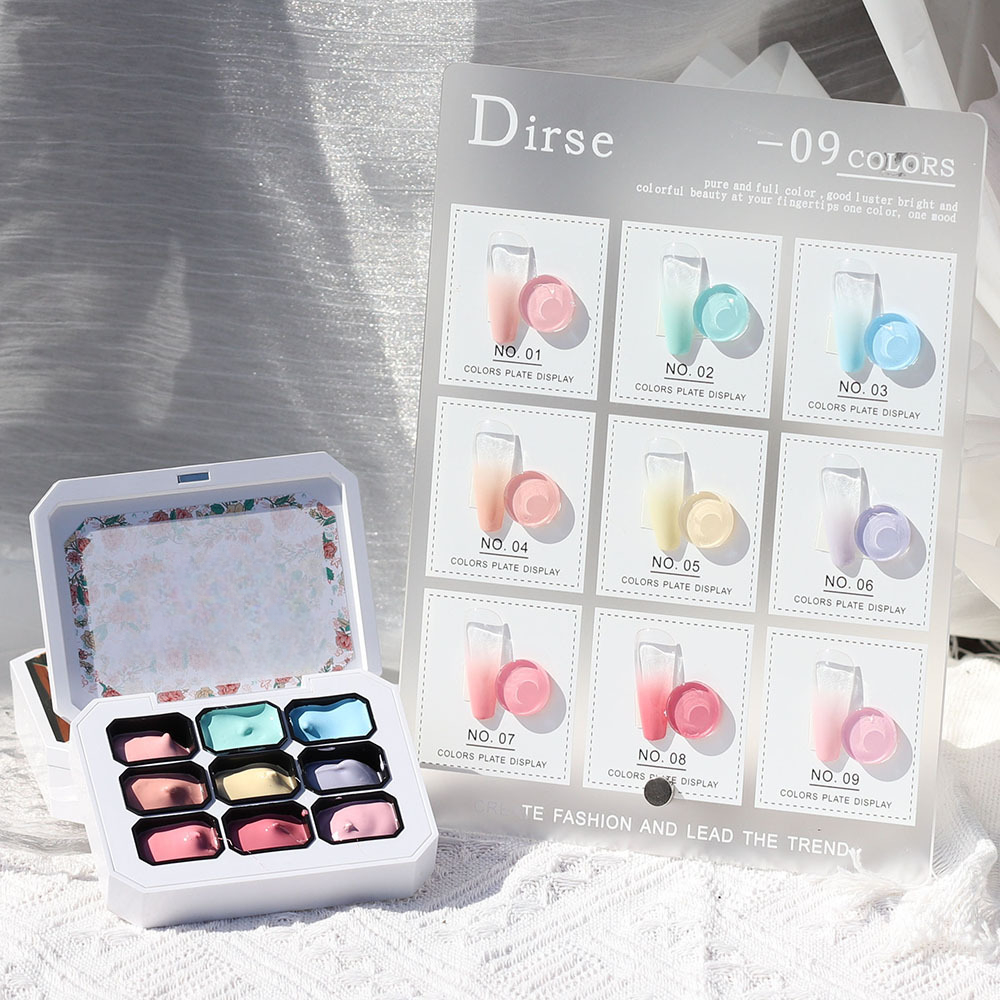 1pc 4/9Colors Patting Gel Grad - đánh giá và giá Resin Art Uv