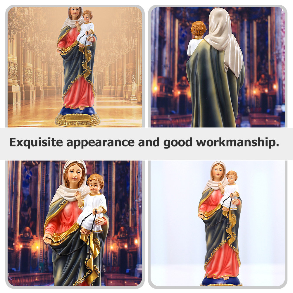 Virgin Mary Resin Religious Or - đánh giá và giá Resin Art Mary
