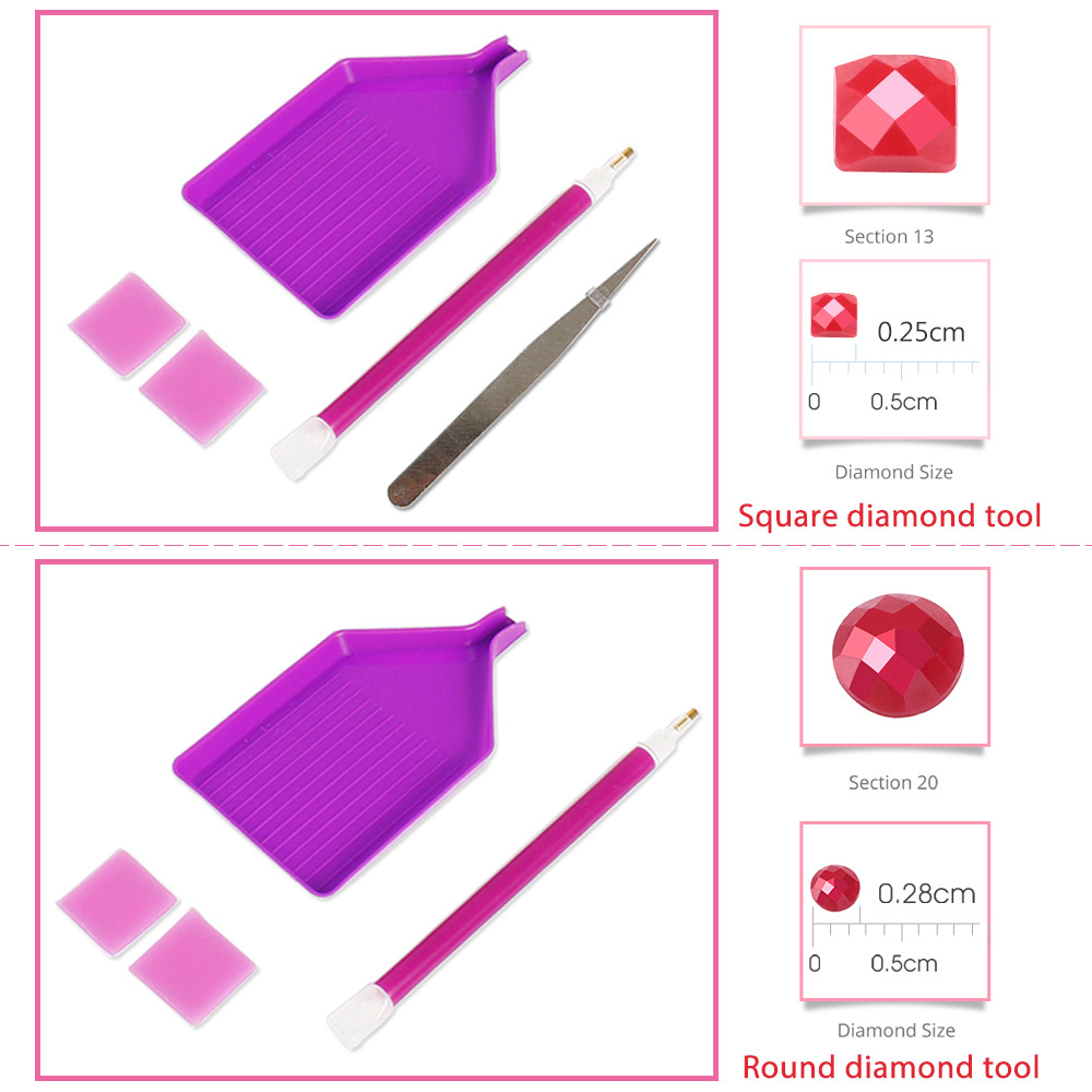 Evershine Full Square Diamond  - đánh giá và giá Resin Art For Beginners