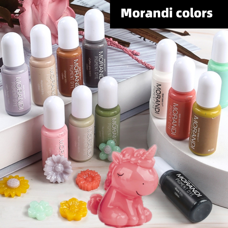 24Colors Morandi Opaque Color  - đánh giá và giá Resin Art Alcohol Ink