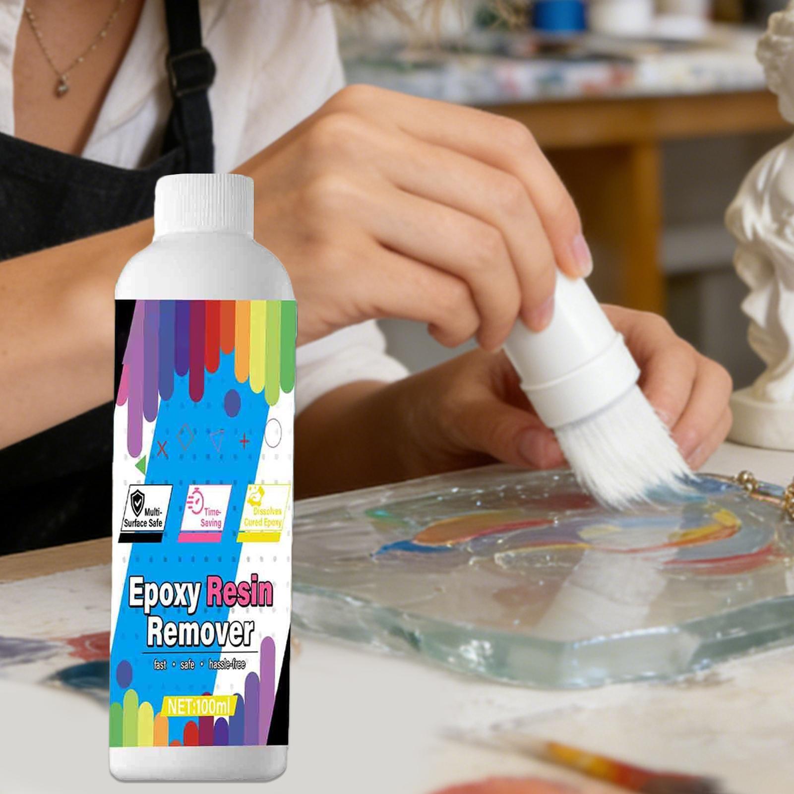 Resin Remover Gel 100ml Epoxy  - đánh giá và giá Resin Art Studio