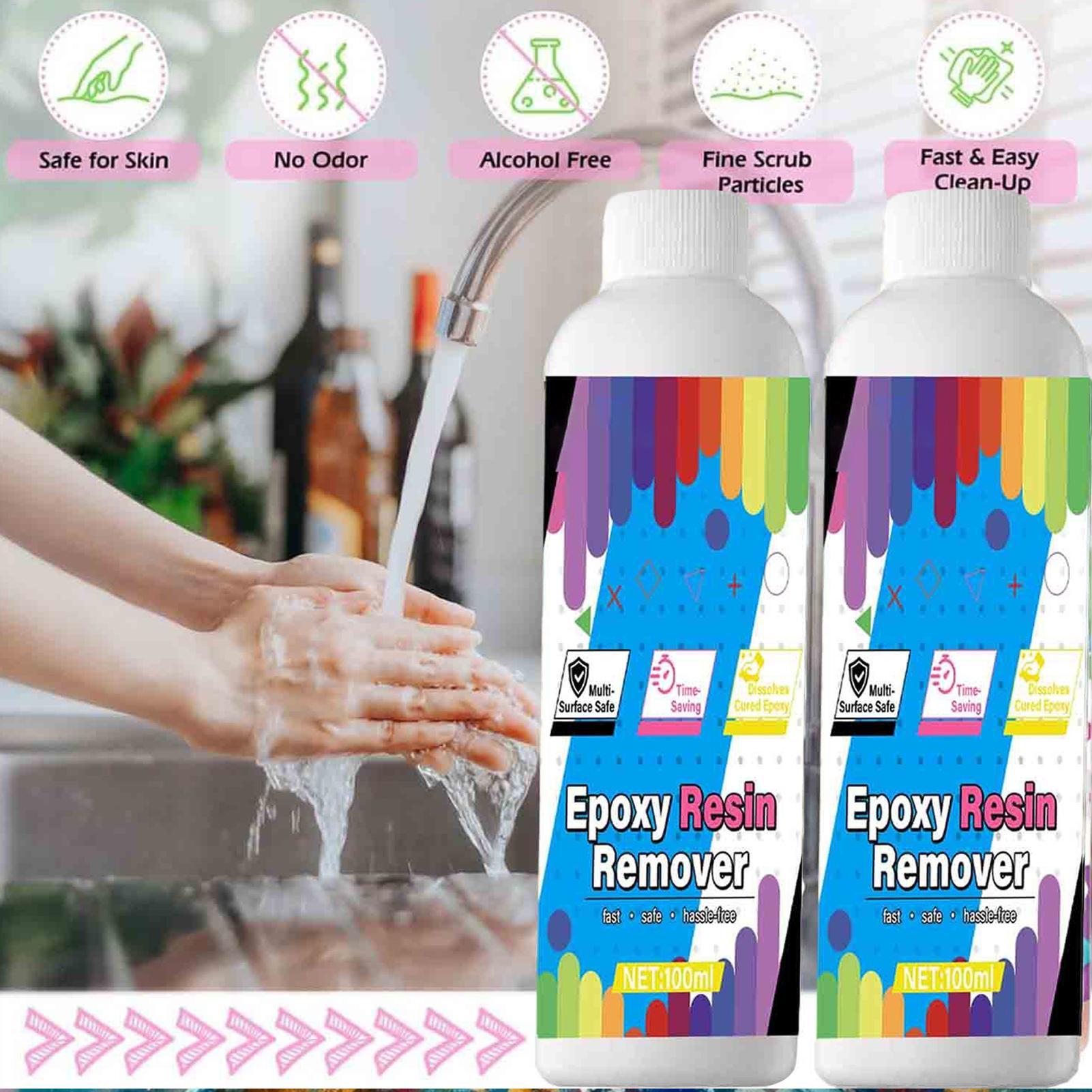 Resin Remover Gel 100ml Epoxy  - đánh giá và giá Resin Art Studio