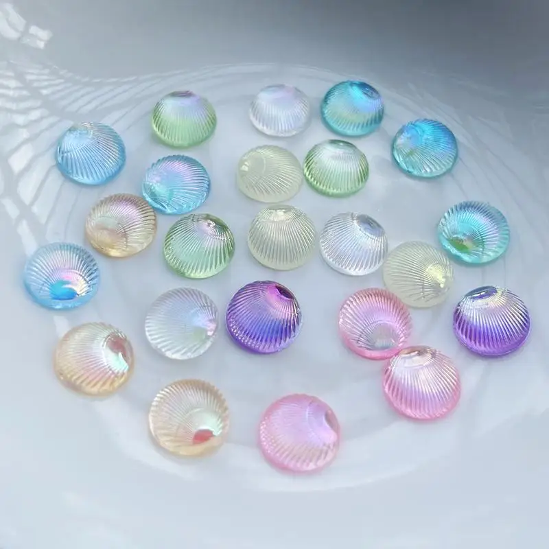 100pcs Circular shells 3d Jewe - đánh giá và giá Resin Art Earrings Design
