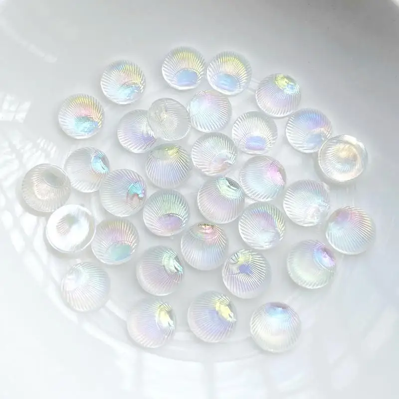 100pcs Circular shells 3d Jewe - đánh giá và giá Resin Art Earrings Design