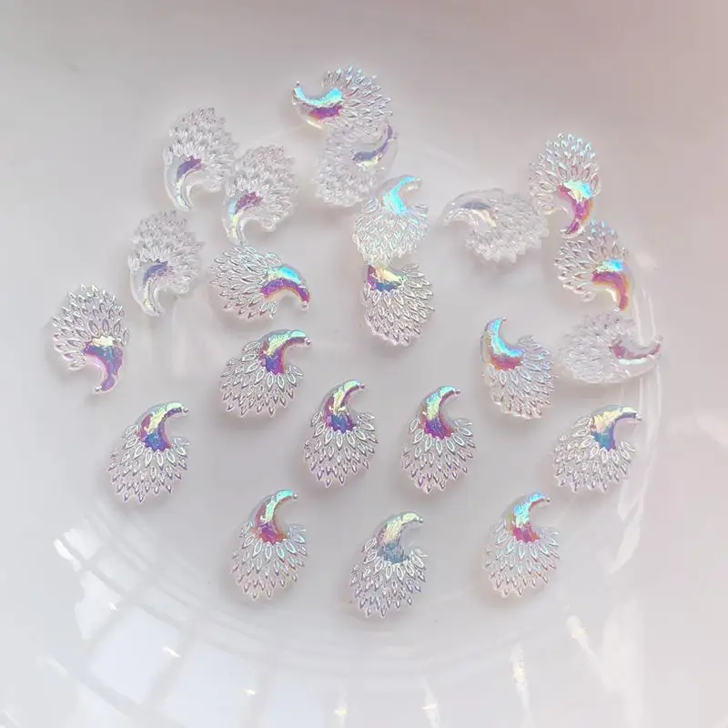 50pcs/lot 8*12mm jewelry acces - đánh giá và giá Resin Art Earrings Design