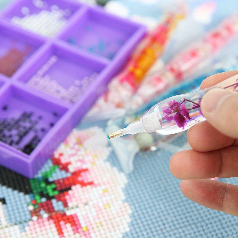 1set Flower Design Resin 5D Di - đánh giá và giá Resin Art Canvas