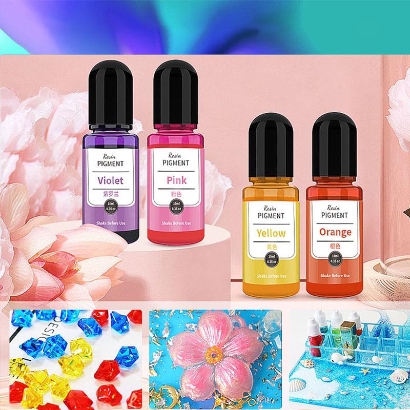 24 Color Art Ink Alcohol Resin - đánh giá và giá Resin Art Alcohol Ink